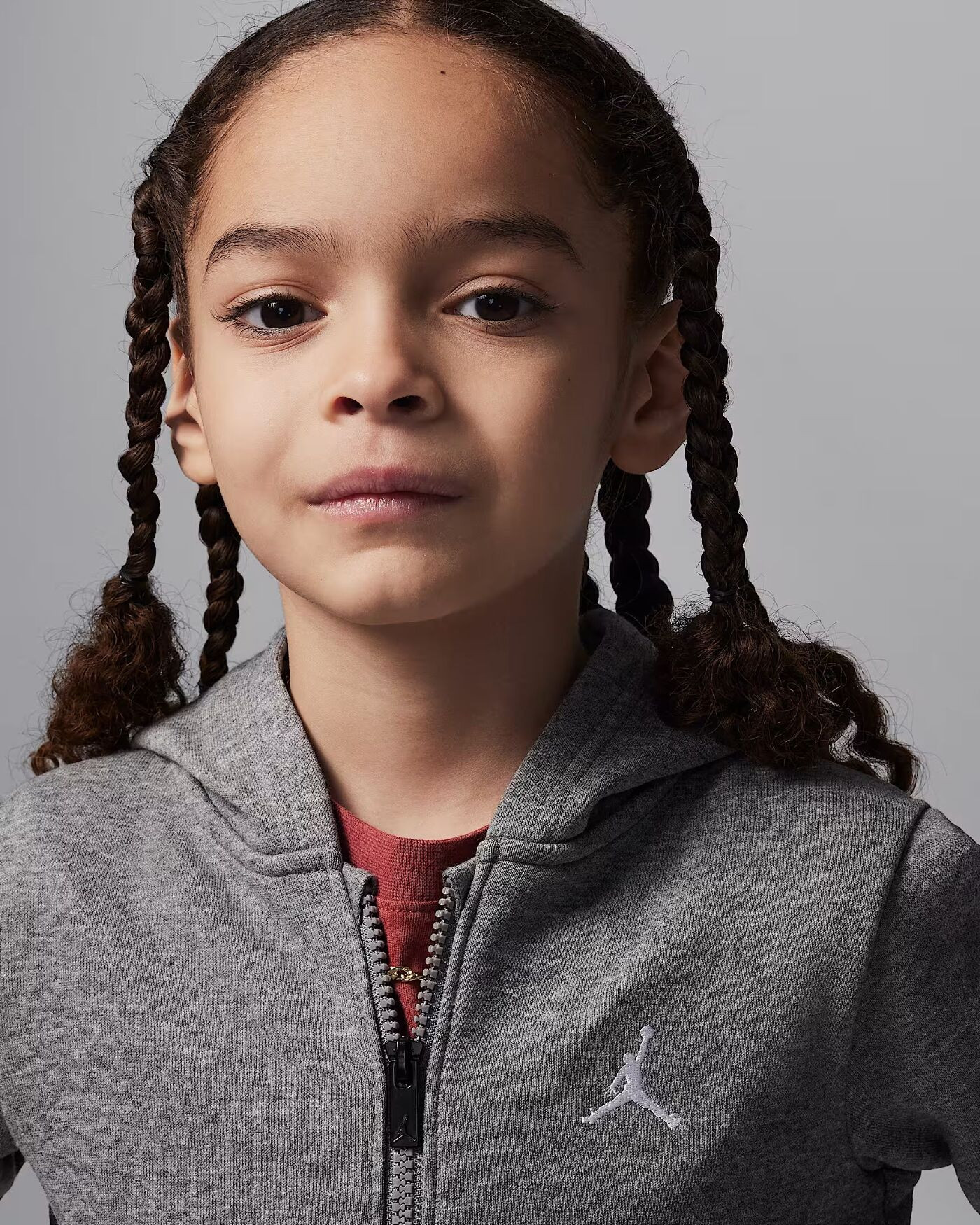 Костюм спортивний дитячий Air Jordan Brooklyn Fleece Little Grey 85D325-GEH