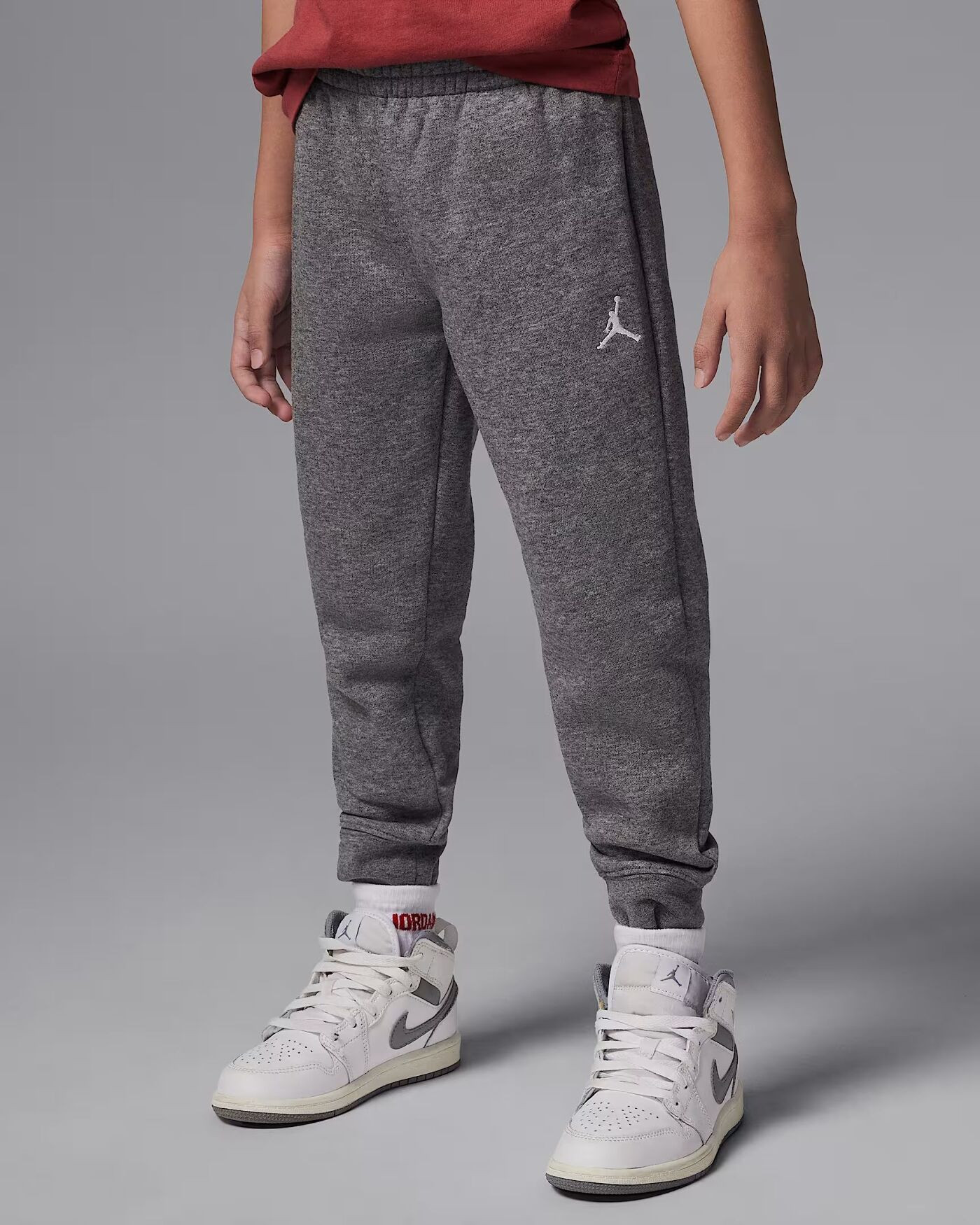 Костюм спортивний дитячий Air Jordan Brooklyn Fleece Little Grey 85D325-GEH