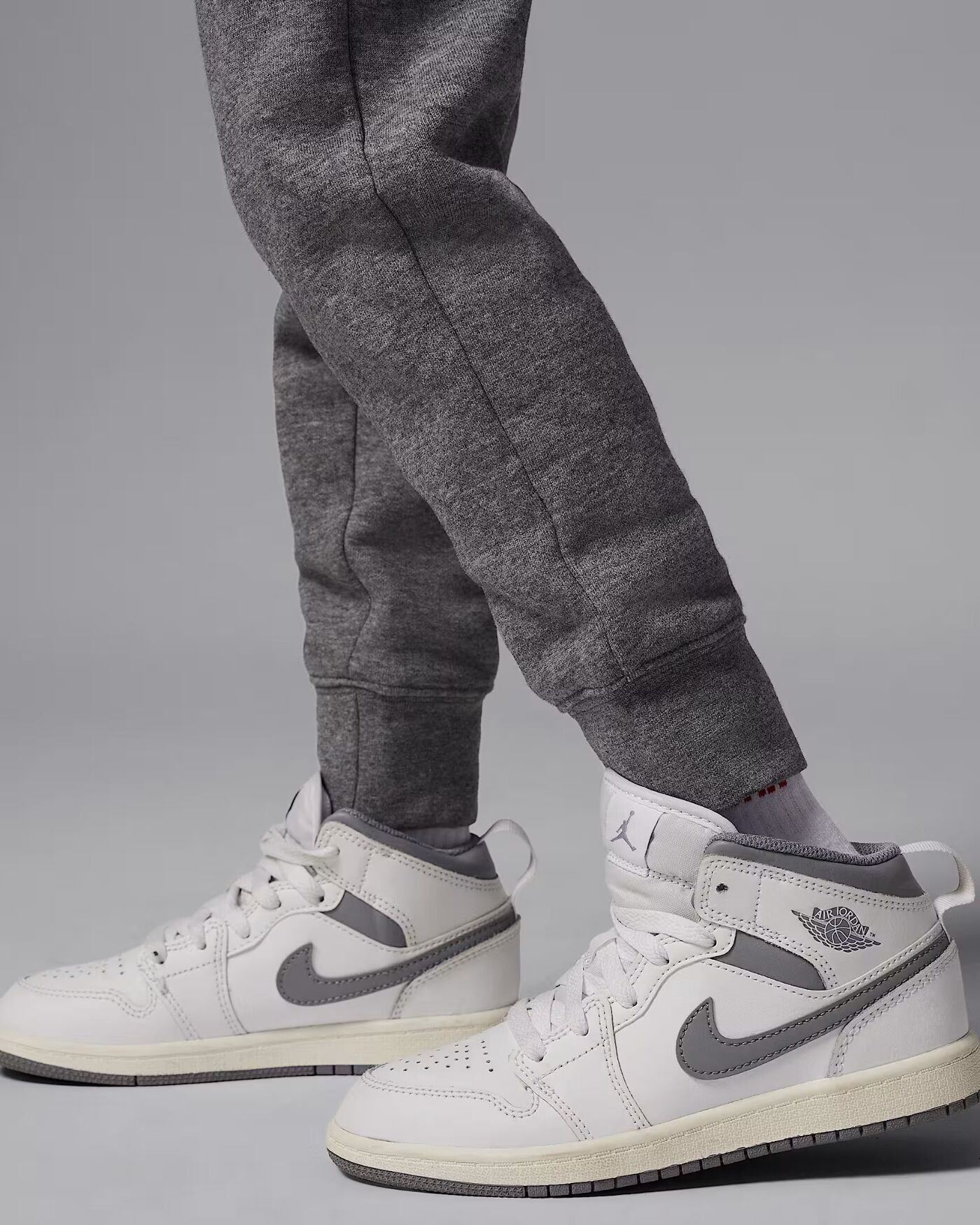 Костюм спортивний дитячий Air Jordan Brooklyn Fleece Little Grey 85D325-GEH