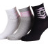 Шкарпетки Sergio Tacchini 3-pack білий, сірий, чорний Уні 36-41 13891762-1