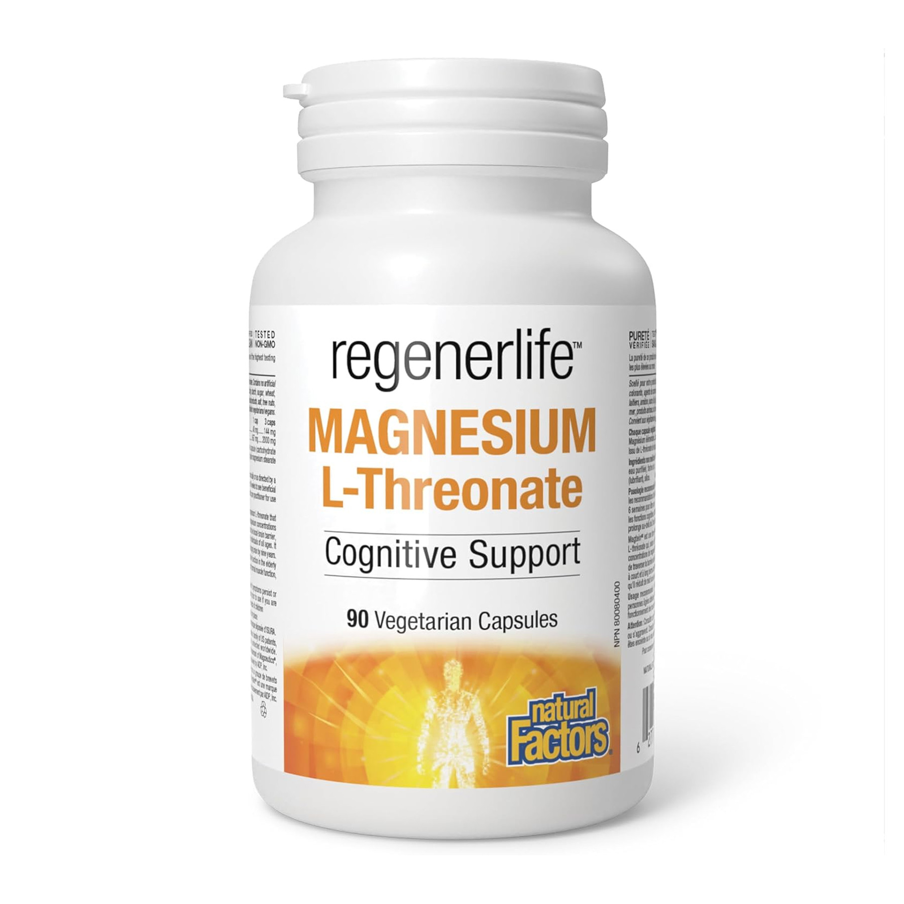 Капсули Natural Factors Magnesium L-Threonate 667mg - 90 vcaps 2023-10-5920