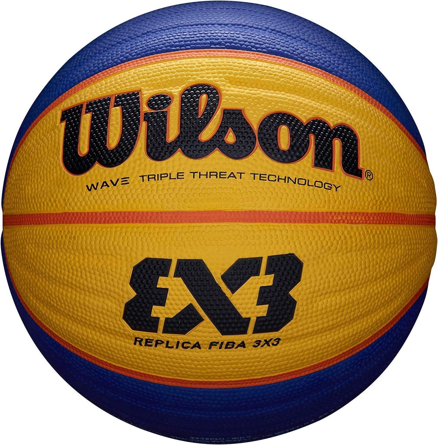 М'яч баскетбольний Wilson FIBA 3X3 Replica гумова версія, розмір 6 - WTB1033XB2020 WTB1033XB2020