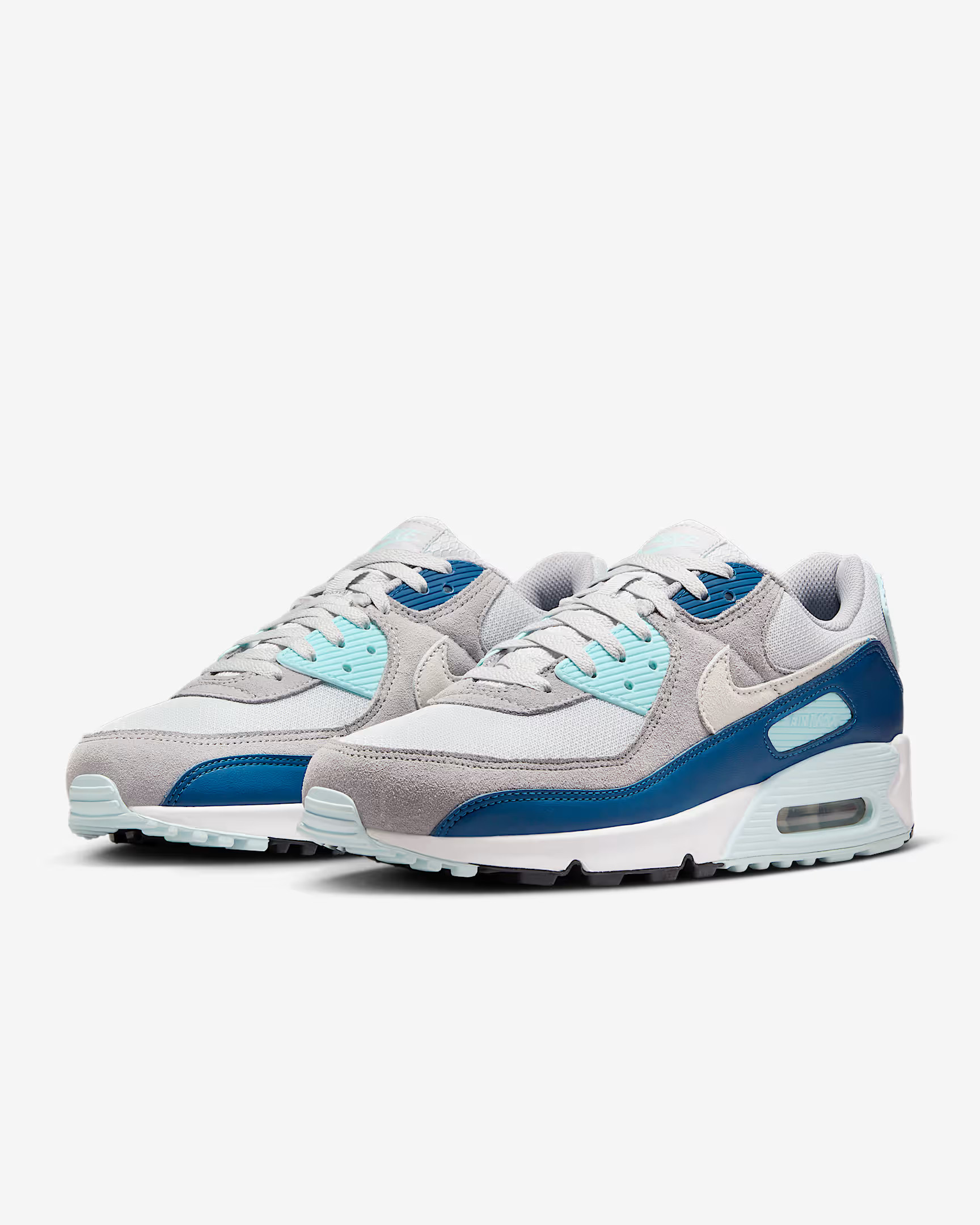 Кросівки Nike Air Max 90 "Pure Platinum / Glacier Blue / Court Blue" FN6958-001