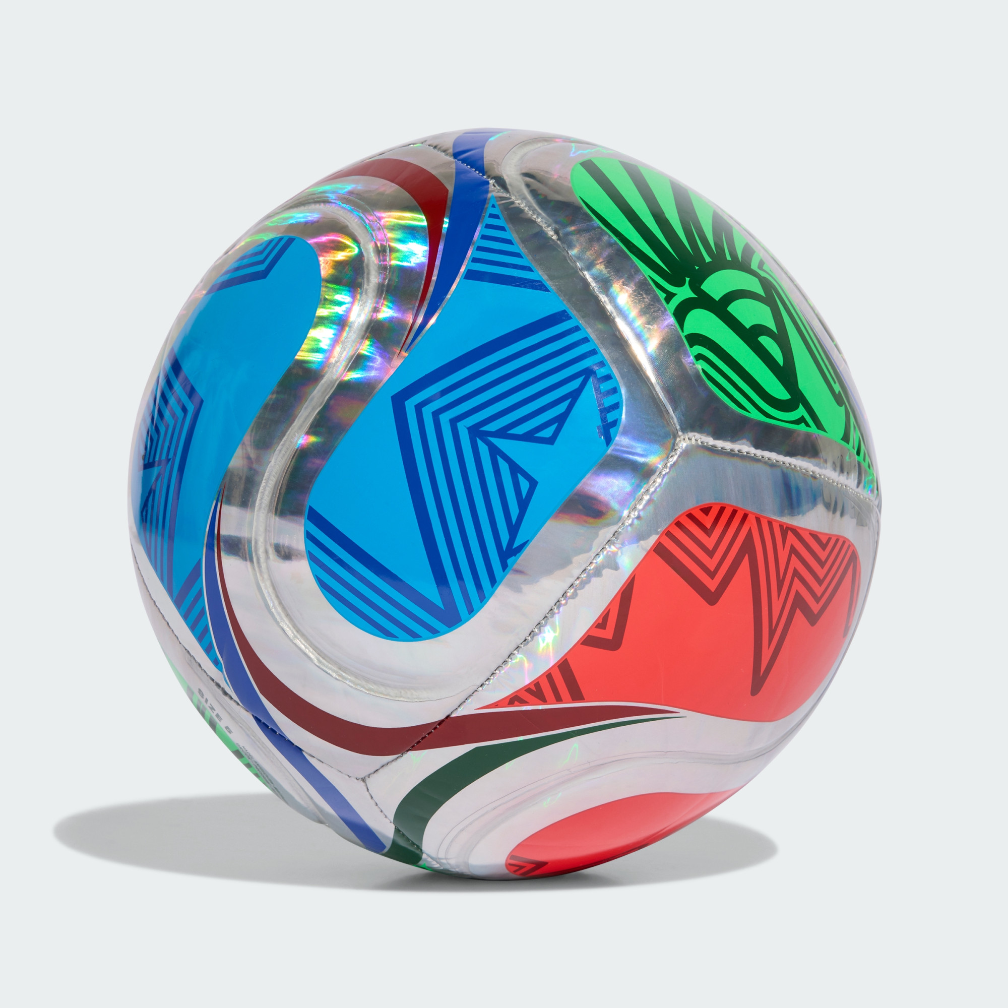 М'яч футбольний Adidas TRIONDA Training Foil World Cup JD8046