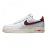 Кросівки Nike Air Force 1 Low '07 LV8 Tartan Plaid White University Red DV0789-100