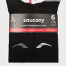 Шкарпетки (комплект) Saucony VENTILATING COMFORT FIT (6pcs) S611002-001
