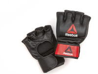 Рукавиці для тренінгу Reebok MMA Gloves Leather чорний, червоний Уні XL RSCB-10340RDBK