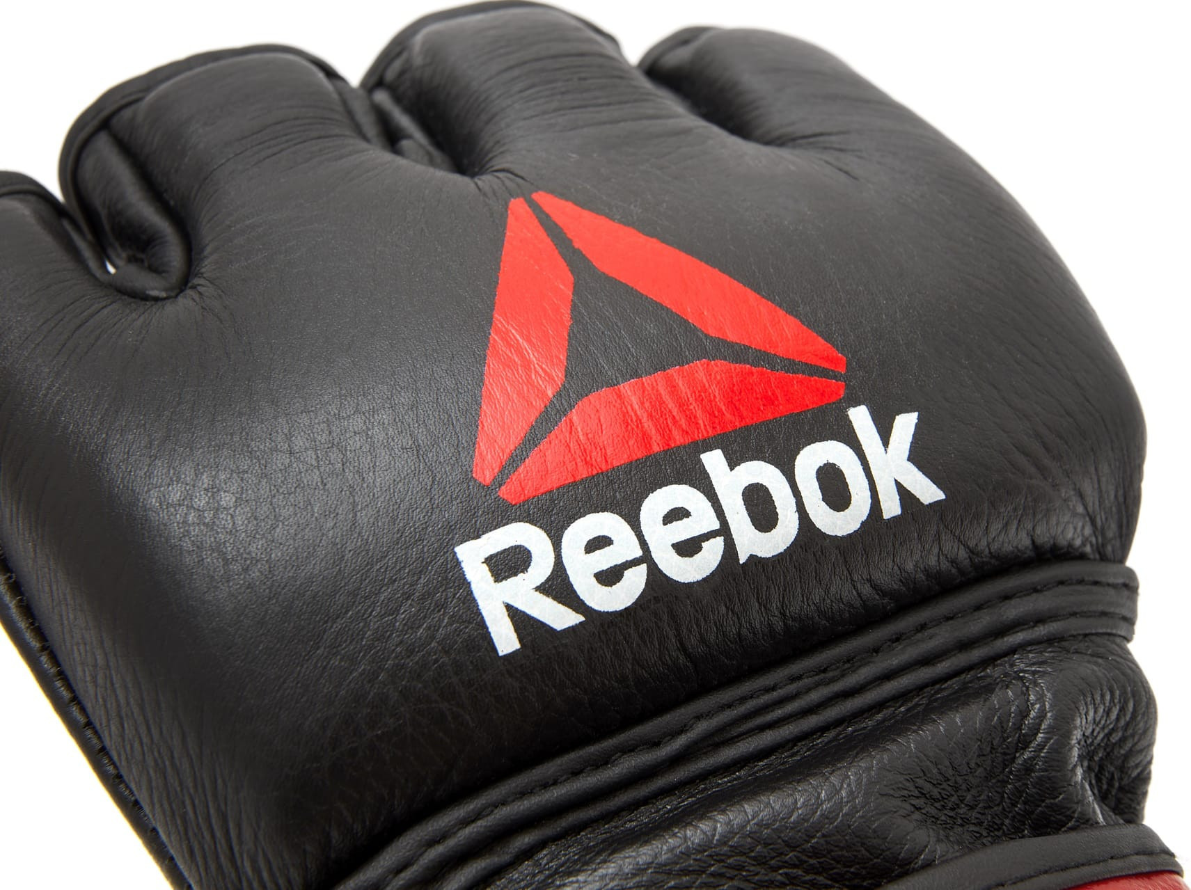 Рукавиці для тренінгу Reebok MMA Gloves Leather чорний, червоний Уні XL RSCB-10340RDBK