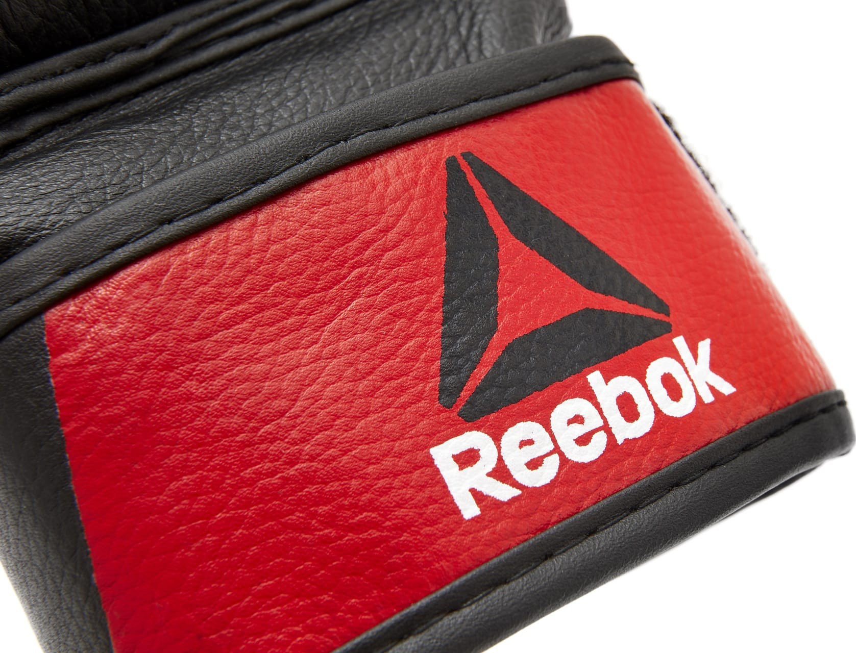 Рукавиці для тренінгу Reebok MMA Gloves Leather чорний, червоний Уні XL RSCB-10340RDBK