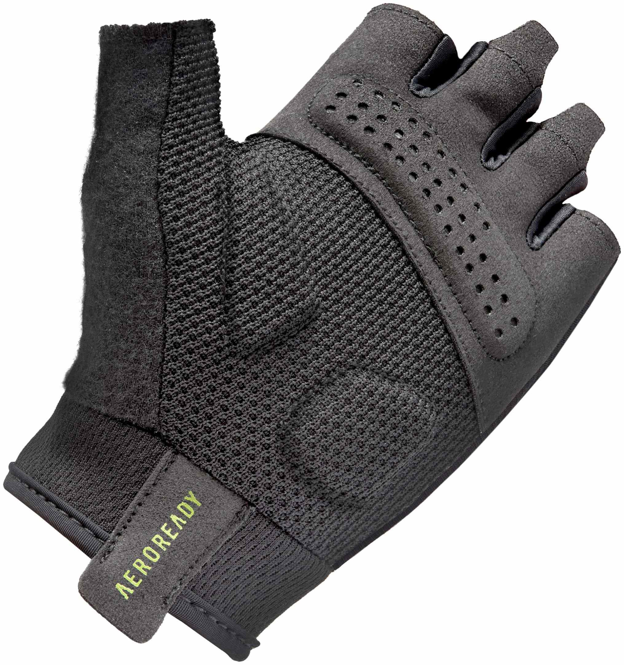 Рукавиці для тренінгу Adidas Essential Training Gloves чорний, зелений Уні L ADGB-15003GN