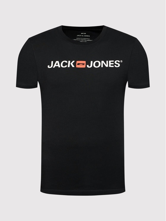 Футболка JJECORP LOGO TEE SS CREW NECK 3PK MP 12191330-White-Pack: 1 Black Jack&Jones L Чорний 12191330-WHITE-PACK:1BLAC