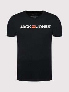 Футболка JJECORP LOGO TEE SS CREW NECK 3PK MP 12191330-White-Pack: 1 Black Jack&Jones L Чорний 12191330-WHITE-PACK:1BLAC