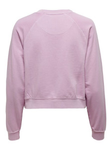 Толстовка ONLSMILEY LIFE L/S SWT 15232823 Orchid Bloom-SMILEY ONLY L Бузковий 15232823ORCHIDBLOOM-SMILE