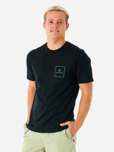 Футболка 03GMTE-90 Rip Curl S Чорний 03GMTE-90