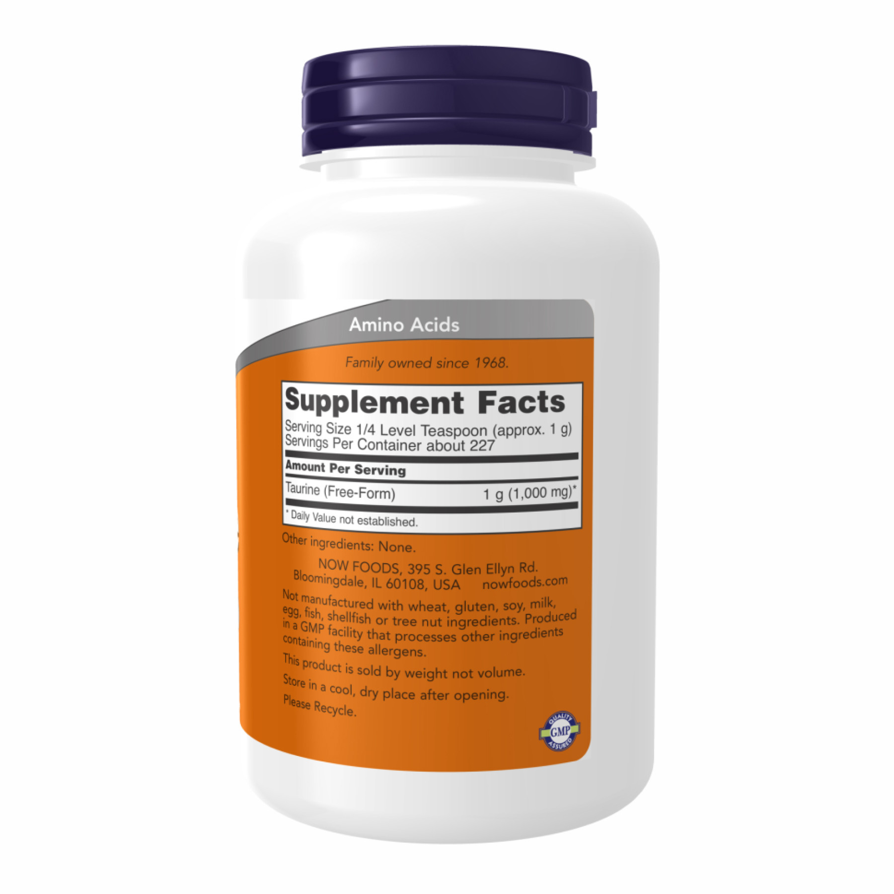 Порошок Taurine Powder - 227g 2022-10-1395