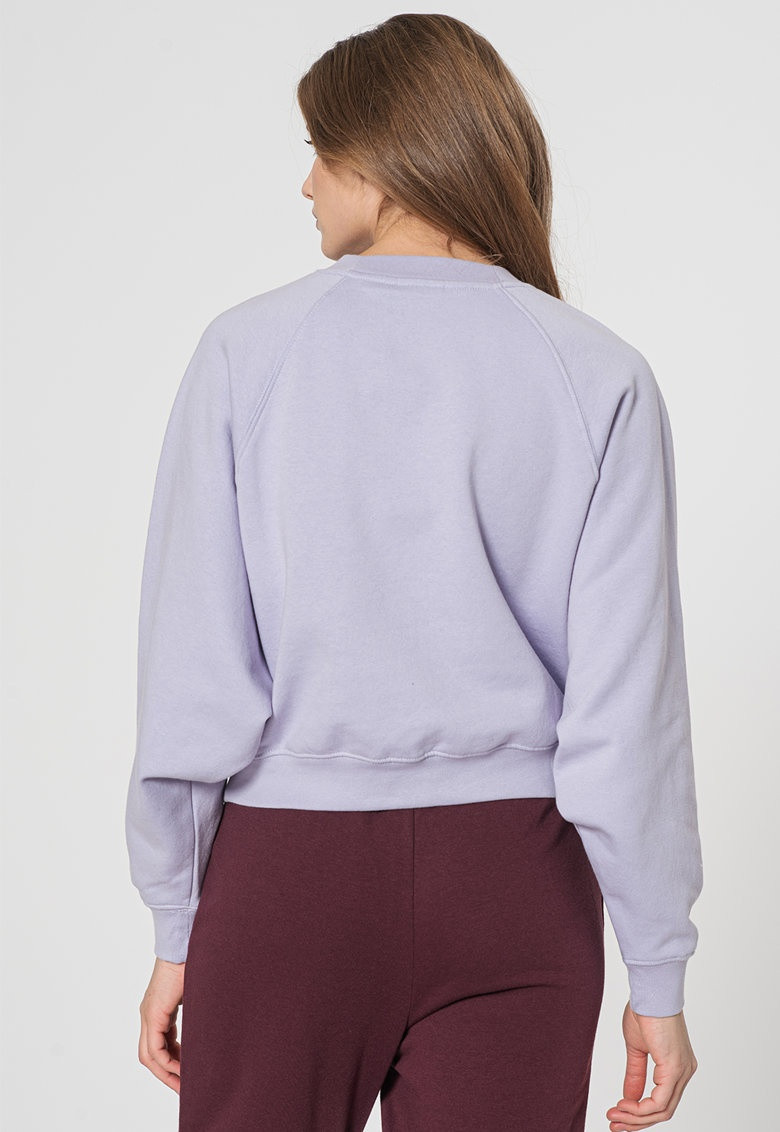 Толстовка ONLJENNIFER LIFE L/S O-NECK BOX SWT 15250226-Cosmic Sky-Print:COFFEE ONLY L Бузковий 15250226-Cosmic Sky-Print