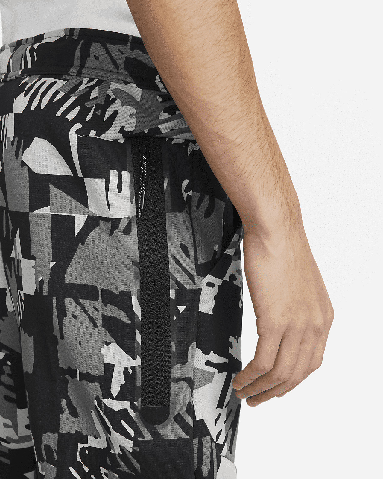 Брюки Nike M NSW TCH FLC AOP JGGR DM6472-077