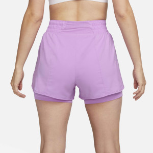 Шорти жіночі Nike One Dri-Fit High-Rise 3In 2In1 Short Violet DX6016-532