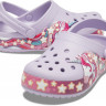 Сабо FUN LAB UNICORN BAND C 206270-530 CROCS J2 (33-34) Бузковий 206270-530