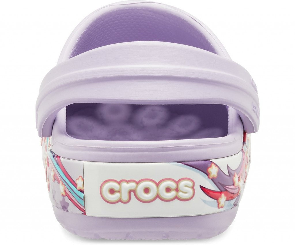 Сабо FUN LAB UNICORN BAND C 206270-530 CROCS J2 (33-34) Бузковий 206270-530