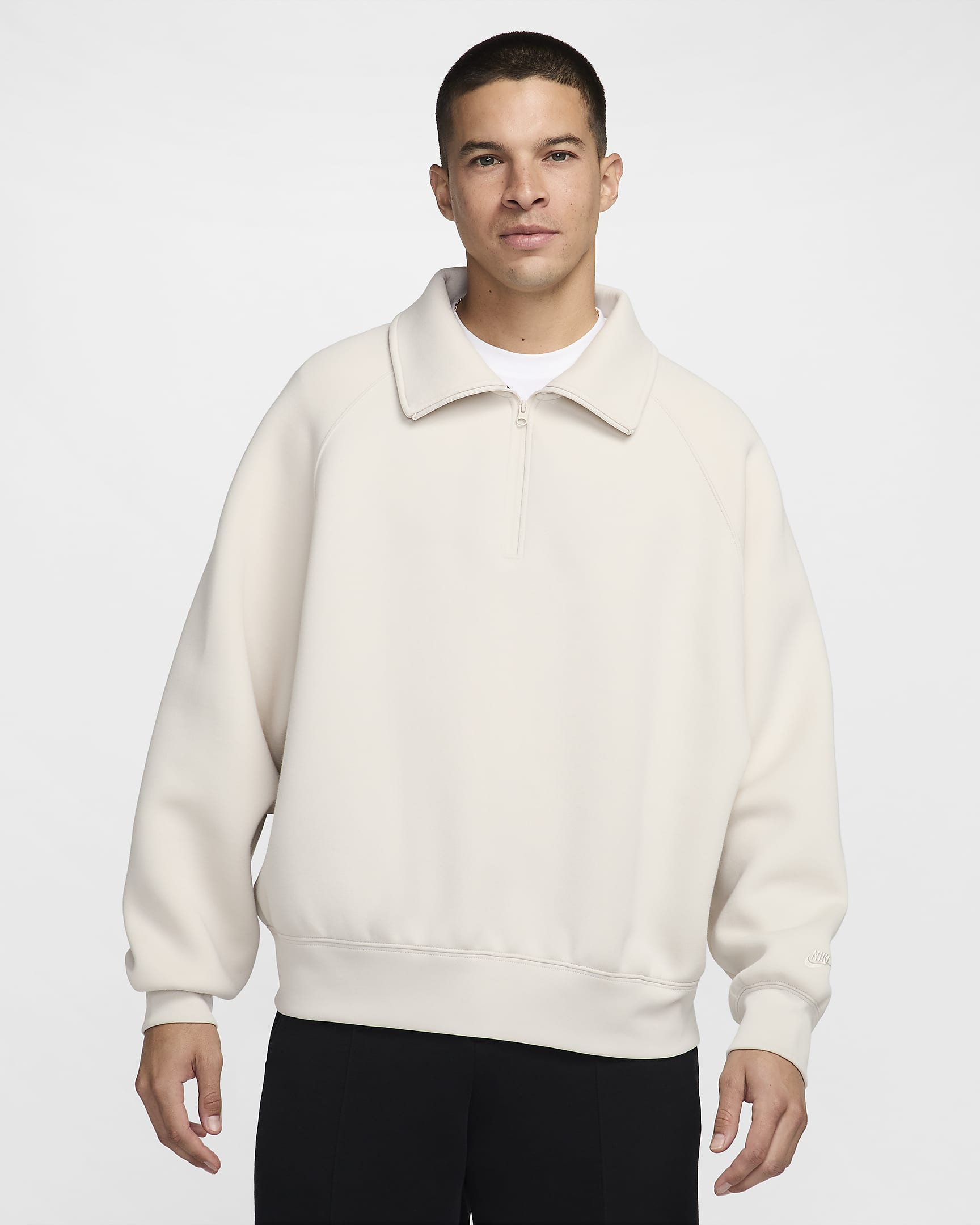 Світшот NIke Tech Fleece (бежевий) FZ7568-104