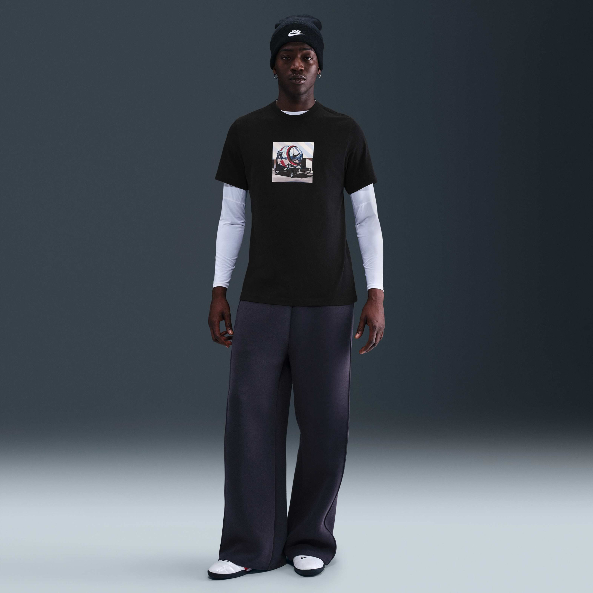 Футболка чоловіча Nike Total 90 Tee Black HV1709-010