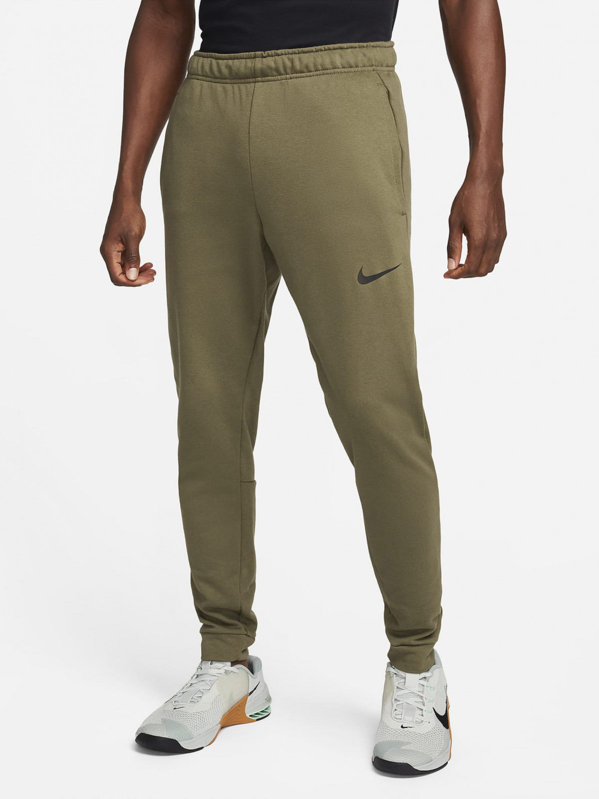 Штани M NK DF PNT TAPER FL CZ6379-222 Nike S Хакі CZ6379-222
