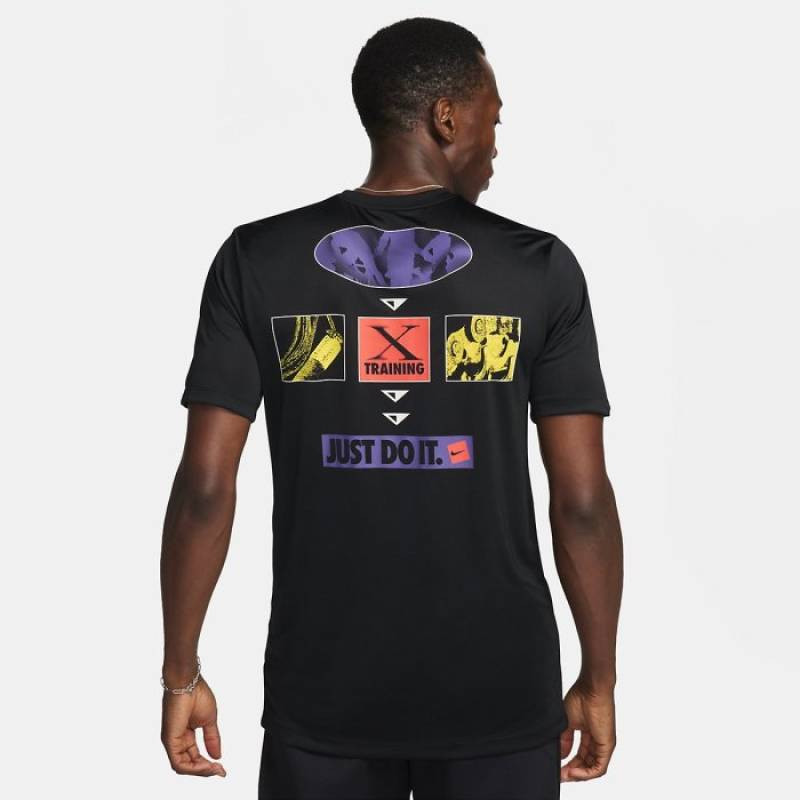 Футболка чоловіча Nike T-Shirt Dri-Fit Black FN0859-010