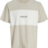 Футболка Jack & Jones JORVESTERBRO BLOCK TEE SS CREW STYD AW24 12277742-Moonbeam