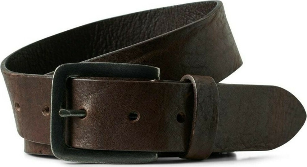 Ремінь JACVICTOR LEATHER BELT NOOS 12152757-Black Coffee Jack&Jones 105 Темно-коричневий 12152757-BLACK COFFEE