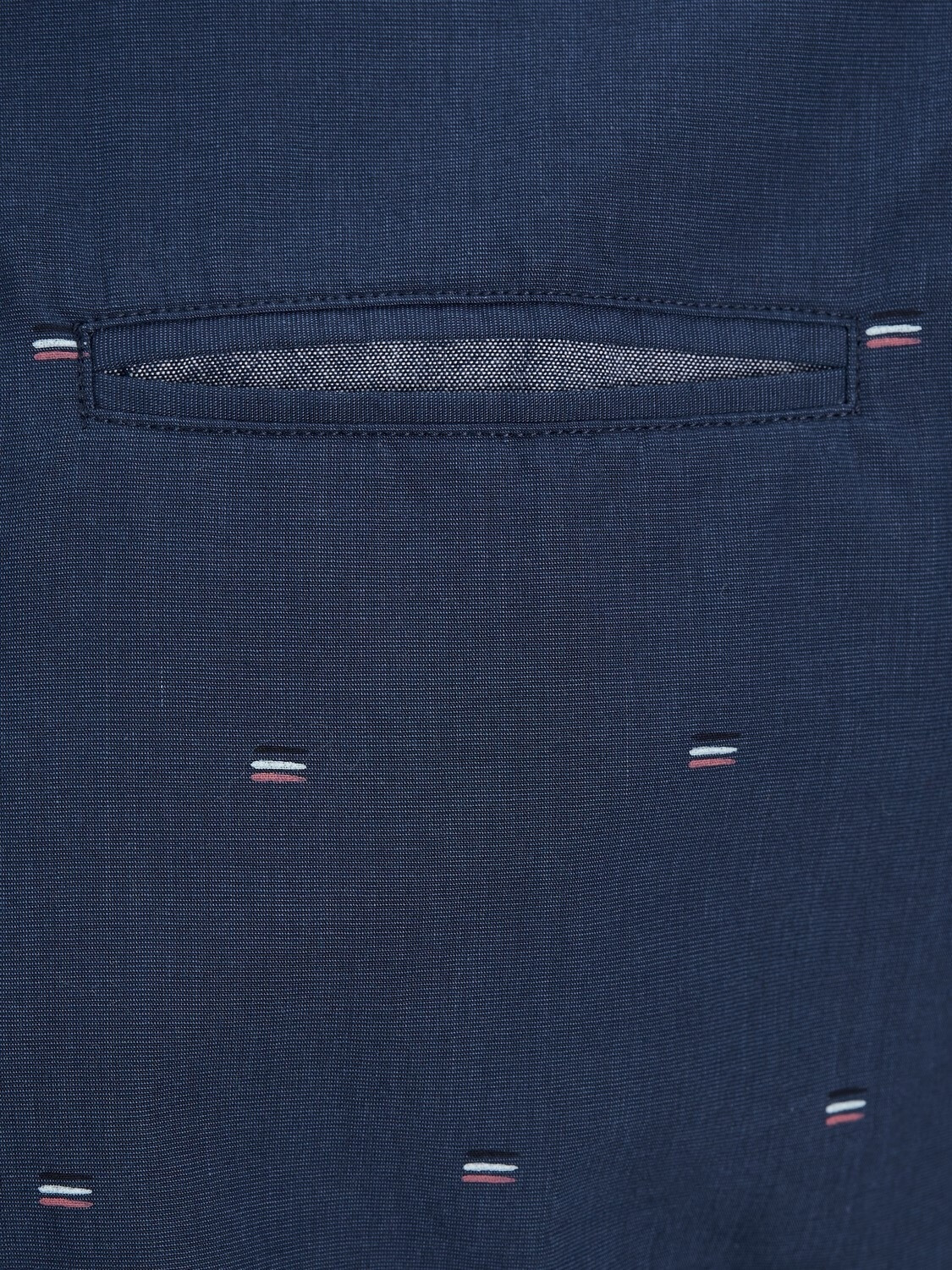 Сорочка JORSOLAR SHIRT SS 12187984 Ensign Blue Jack&Jones L Темно-синій 12187984-Ensign Blue