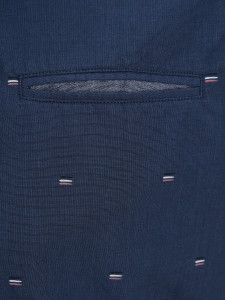 Сорочка JORSOLAR SHIRT SS 12187984 Ensign Blue Jack&Jones L Темно-синій 12187984-ENSIGN BLUE