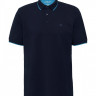 Футболка поло Cotton blend polo shirt 2161571-5852 s.Oliver L Темно-синій 2161571-5852