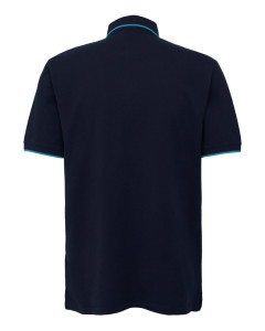 Футболка поло Cotton blend polo shirt 2161571-5852 s.Oliver L Темно-синій 2161571-5852