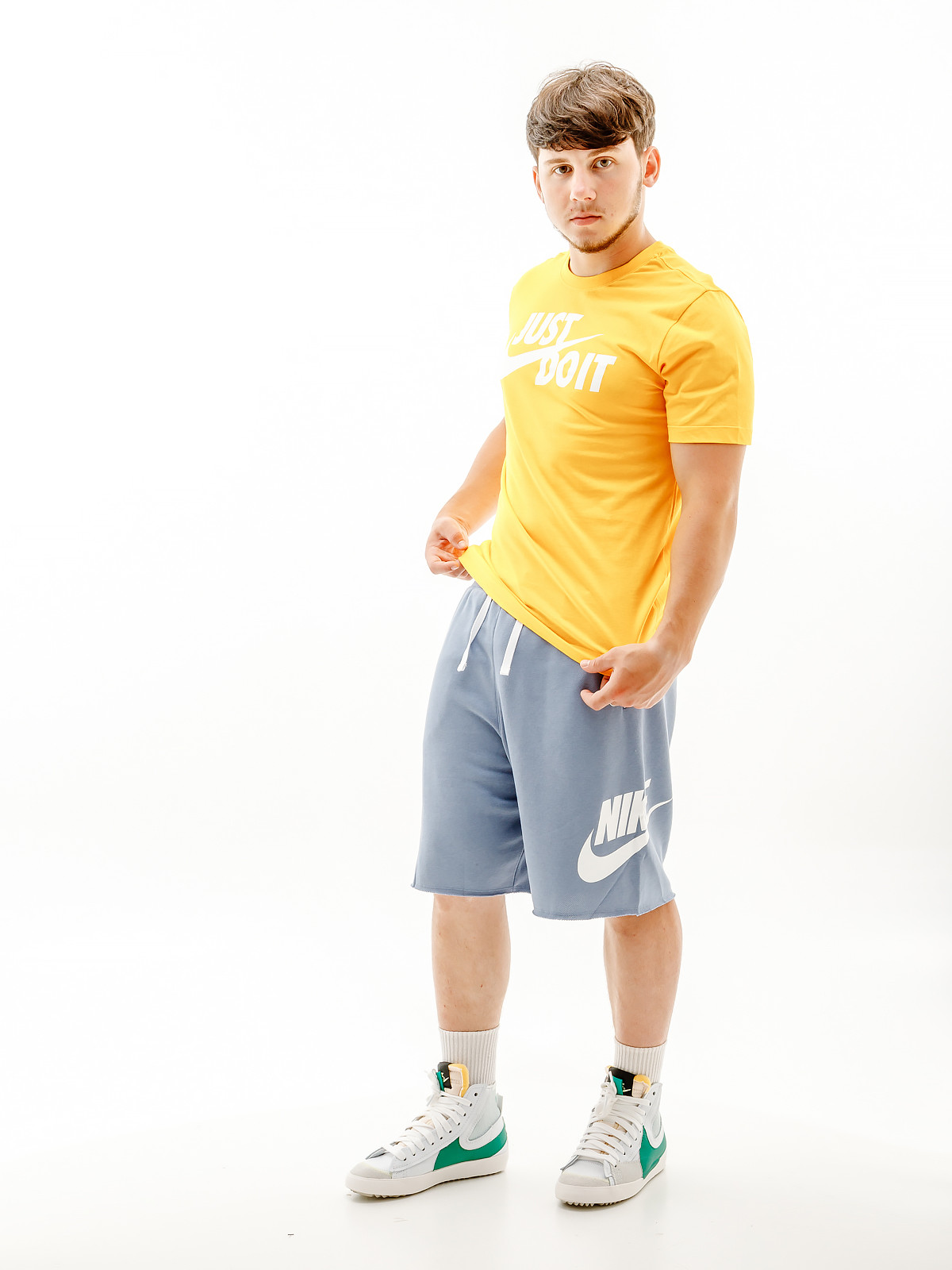 Футболка Nike M NSW TEE JUST DO IT SWOOSH AR5006-740