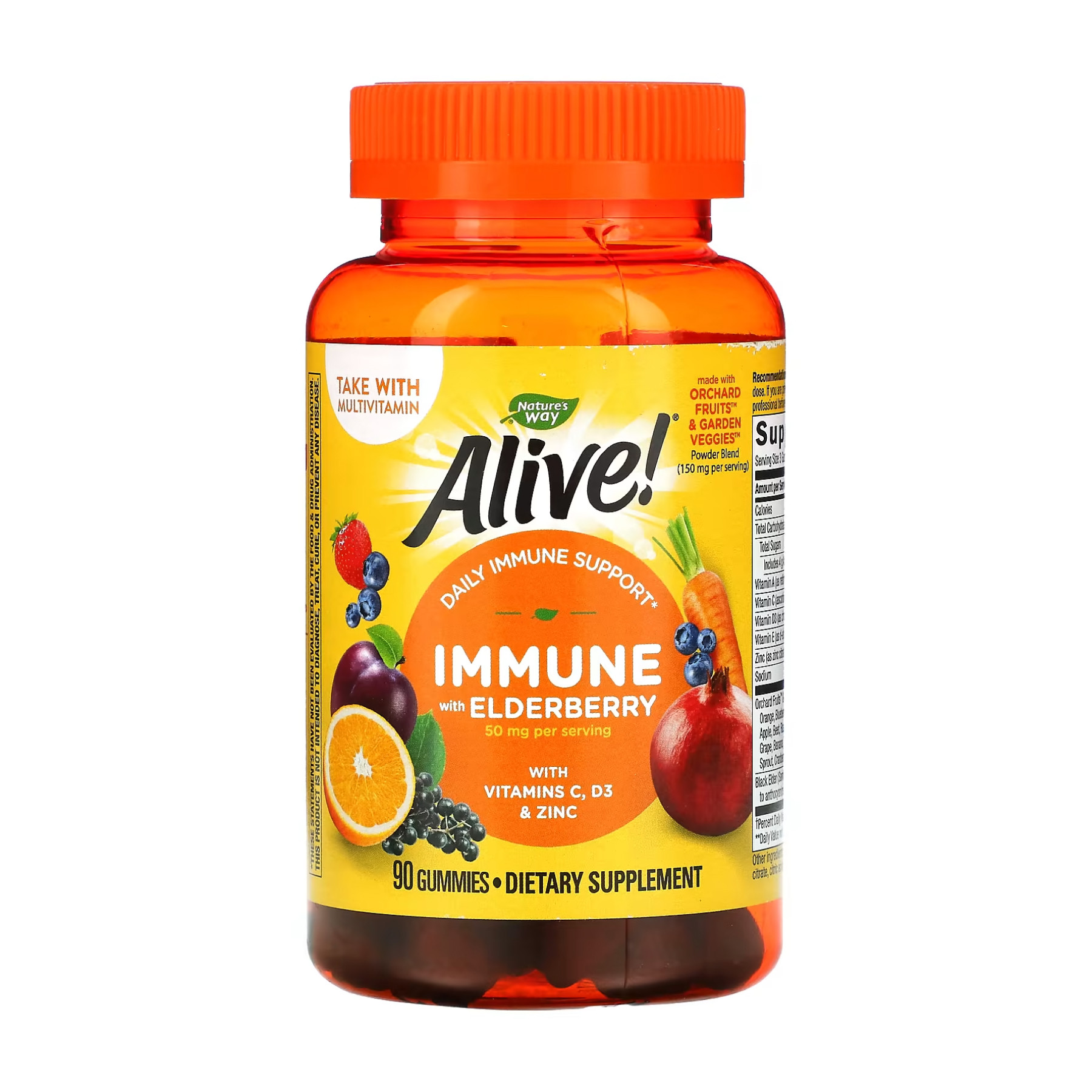 Капсули Nature's Way Alive!® Immune Gummy - 90 gummies 2023-10-3515