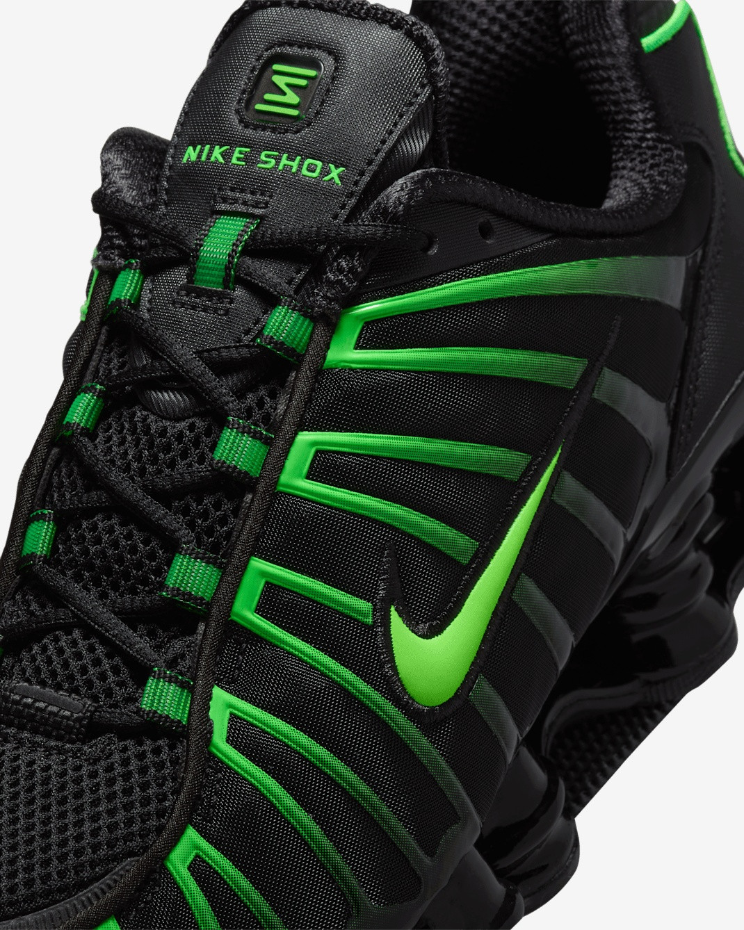 Кросівки Nike Shox Tl Black/Green AV3595-012