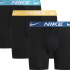 Труси-боксери Nike Boxer Shorts 3-Pack - Black/Court Blue/Turquoise/Yellow 0000KE1157-MTO