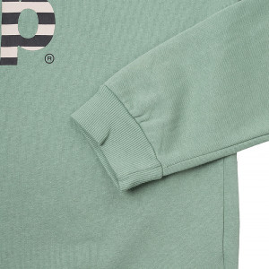 Кофта JEEP HOODED CROPPED SWEATSHIRT Striped Print O102609-E854