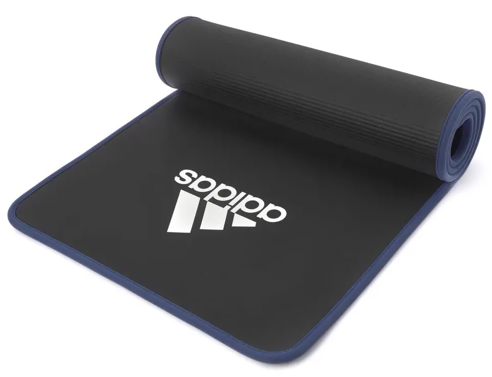 Килимок для тренуваннь Adidas Trainingsmatte чорний, синій Уні 183х61х1 ADMT-12235BL