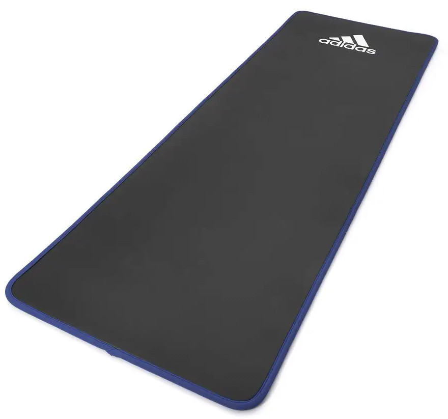 Килимок для тренуваннь Adidas Trainingsmatte чорний, синій Уні 183х61х1 ADMT-12235BL