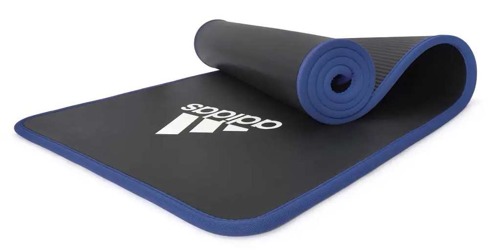 Килимок для тренуваннь Adidas Trainingsmatte чорний, синій Уні 183х61х1 ADMT-12235BL