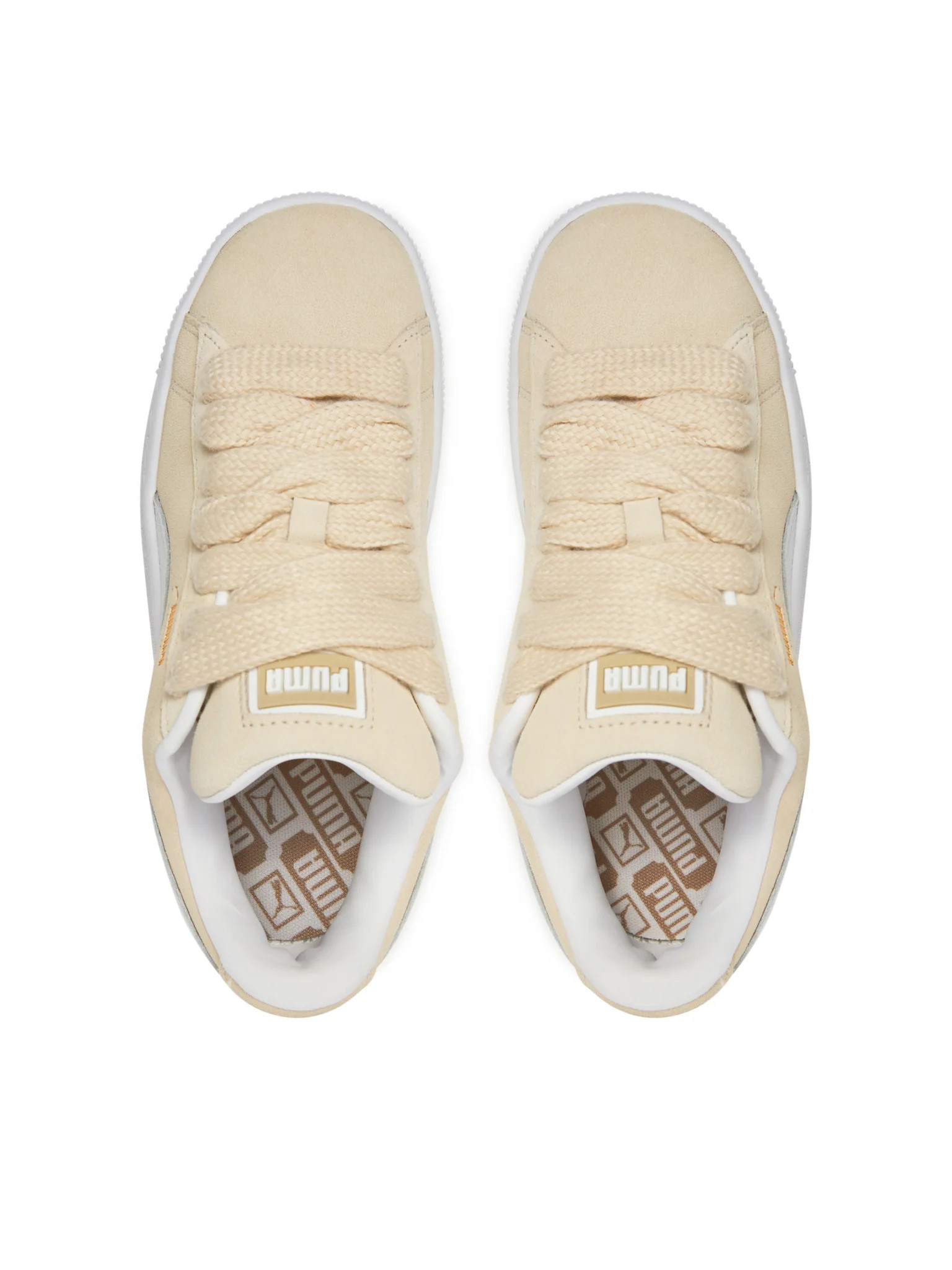 Кросівки Puma Suede XL Beige White 395205-09
