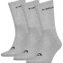 Шкарпетки Head ELEMENTS ALL SPORTS CREW 3P сірий Чол 39-42 701229008-004