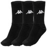Шкарпетки Kappa Trisper Tennis Sock 3pk чорний Уні 35-38 303WIG0-902