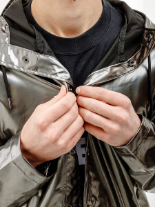 Куртка Rains Jackets 1801-HOLOGRAPHICSTEEL