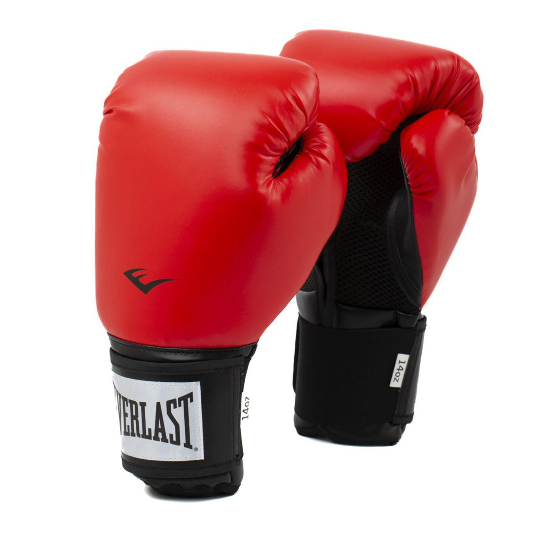 Рукавиці боксерські Everlast PROSTYLE 2 BOXING GLOVES червоний Уні 14 унцій P00003085