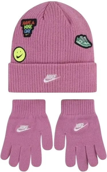 Шапка Nike Patch Peak Beanie Set 8A3135-ACG