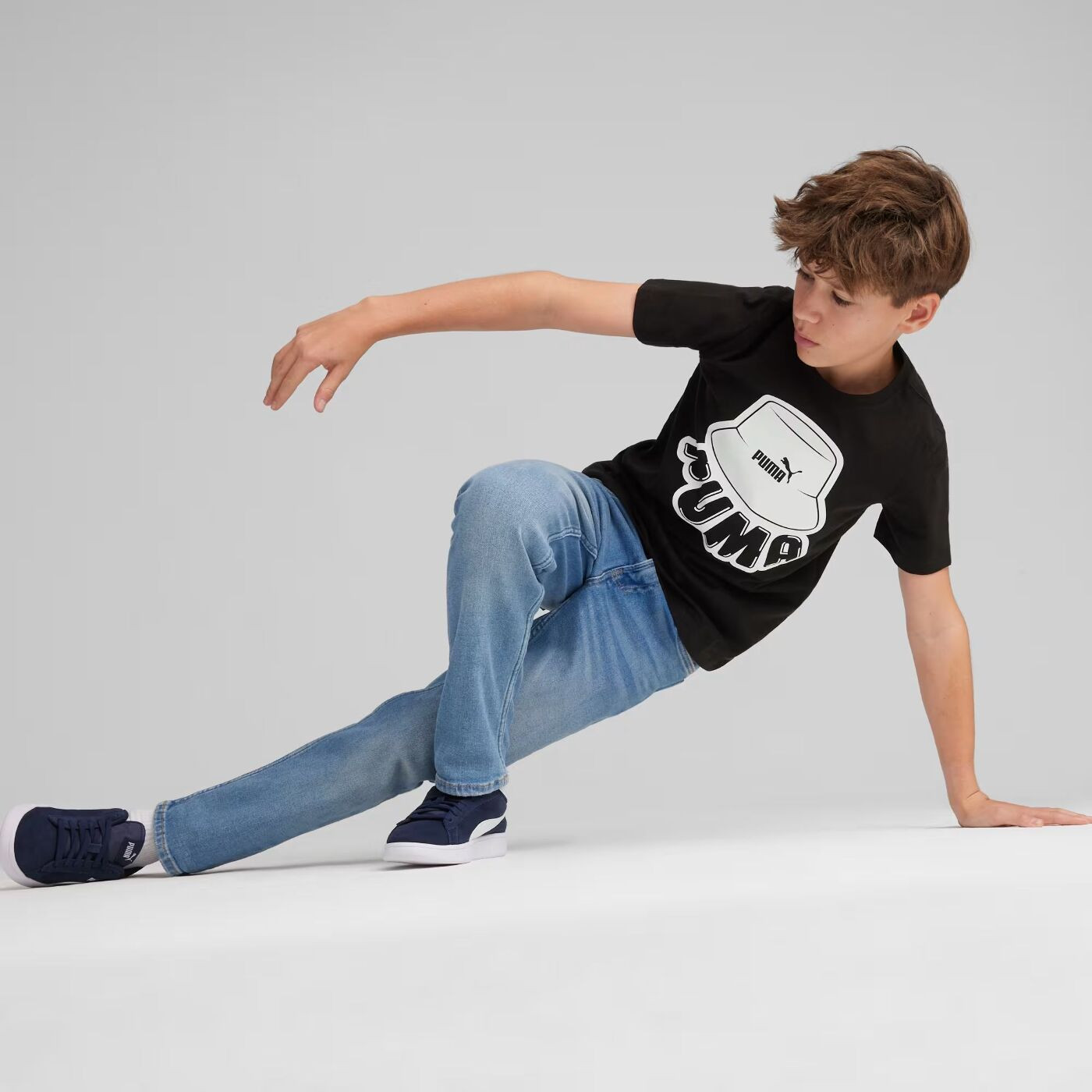 Футболка дитяча Puma Ess+ Mid 90S Graphic Tee Black 679720-01