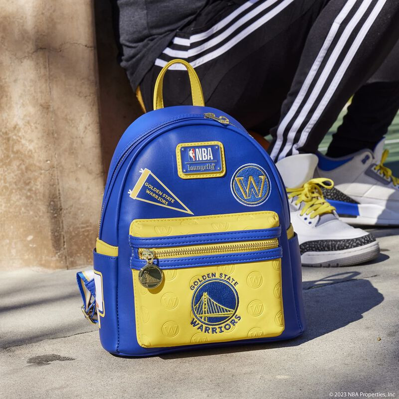 Рюкзак Loungefly NBA Golden State Warriors Patch Icons 1006